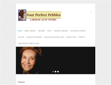 Tablet Screenshot of fourperfectpebbles.com